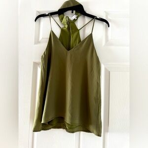 Endless Rose olive green blouse.